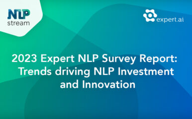 2023 expert nlp survey report