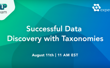 NLP Stream: Successful Data Discovery with Taxonomies
