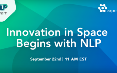 Innovation in Space Begins with NLP